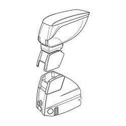 Βάση αντάπτορας τεμπέλη για OPEL MERIVA 05/03>04/10 -  Lampa - 1 τεμ.-Lampa-L5610.4 Βάση αντάπτορας τεμπέλη για OPEL MERIVA 05/03>04/10 -  Lampa - 1 τεμ.-Lampa-L5610.4