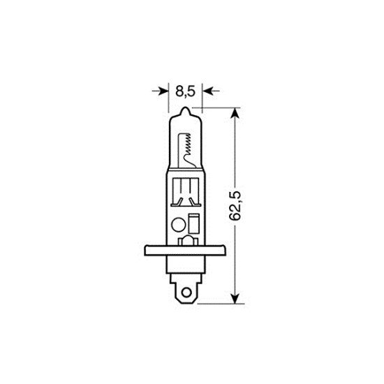 H1 ΑΛΟΓΟΝΟΥ 12V/55W 62.5mm P14,5s ΛΑΜΠΑ-Lampa-L5801.0 H1 ΑΛΟΓΟΝΟΥ 12V/55W 62.5mm P14,5s ΛΑΜΠΑ-Lampa-L5801.0