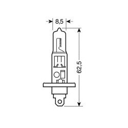 H1 ΑΛΟΓΟΝΟΥ 12V/100W 62.5mm P14,5s ΤΕΜ1-Lampa-L5801.1 H1 ΑΛΟΓΟΝΟΥ 12V/100W 62.5mm P14,5s ΤΕΜ1-Lampa-L5801.1