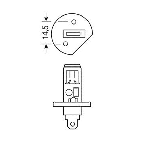 H1 ΑΛΟΓΟΝΟΥ 12V/100W 62.5mm P14,5s ΤΕΜ1-Lampa-L5801.1 H1 ΑΛΟΓΟΝΟΥ 12V/100W 62.5mm P14,5s ΤΕΜ1-Lampa-L5801.1