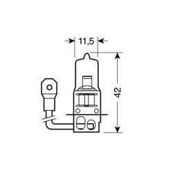 H3 ΑΛΟΓΟΝΟΥ 12V/55W PK22s-Lampa-L5803.2 H3 ΑΛΟΓΟΝΟΥ 12V/55W PK22s-Lampa-L5803.2