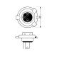 H4 ΑΛΟΓΟΝΟΥ 12V/60-55W P43t-Lampa-L5804.4 H4 ΑΛΟΓΟΝΟΥ 12V/60-55W P43t-Lampa-L5804.4