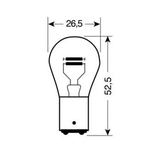 ΛΑΜΠΑ ΔΙΠΟΛΙΚΗ 12V/21/5W (P21/5W)-Lampa-L5806.2 ΛΑΜΠΑ ΔΙΠΟΛΙΚΗ 12V/21/5W (P21/5W)-Lampa-L5806.2