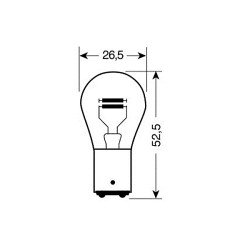 ΛΑΜΠΕΣ ΔΙΠΟΛΙΚΕΣ 12V P21/5W 10 ΤΕΜ.-Lampa-L5806.3 ΛΑΜΠΕΣ ΔΙΠΟΛΙΚΕΣ 12V P21/5W 10 ΤΕΜ.-Lampa-L5806.3