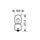 ΛΑΜΠΑ ΜΙΝΙΟΝ 12V/4W (T4W)-Lampa-L5808.0 ΛΑΜΠΑ ΜΙΝΙΟΝ 12V/4W (T4W)-Lampa-L5808.0