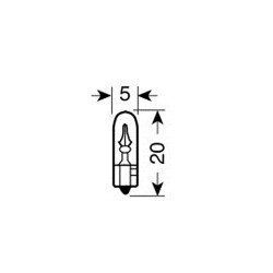 ΛΑΜΠΕΣ Τ5 2W 12V 10 ΤΕΜ.-Lampa-L5809.3 ΛΑΜΠΕΣ Τ5 2W 12V 10 ΤΕΜ.-Lampa-L5809.3