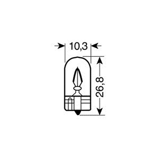 ΛΑΜΠΕΣ ΑΚΑΛΥΚΕΣ 12V WY5W 5W-Lampa-L5810.9 ΛΑΜΠΕΣ ΑΚΑΛΥΚΕΣ 12V WY5W 5W-Lampa-L5810.9