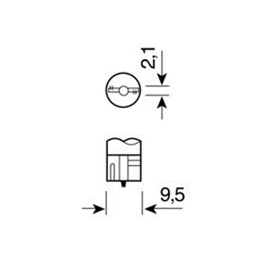 ΛΑΜΠΕΣ ΑΚΑΛΥΚΕΣ 12V WY5W 5W-Lampa-L5810.9 ΛΑΜΠΕΣ ΑΚΑΛΥΚΕΣ 12V WY5W 5W-Lampa-L5810.9