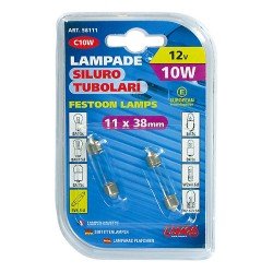 ΣΕΤ ΛΑΜΠΑΚΙΑ C10W-12V/10W SV8.5-8-Lampa-5811.1-LM ΣΕΤ ΛΑΜΠΑΚΙΑ C10W-12V/10W SV8.5-8-Lampa-5811.1-LM