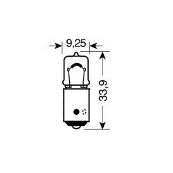 ΛΑΜΠΑ ΑΛΟΓΟΝΟΥ 12V/6W ΒΑΧ9s Η6W-Lampa-L5812.8 ΛΑΜΠΑ ΑΛΟΓΟΝΟΥ 12V/6W ΒΑΧ9s Η6W-Lampa-L5812.8