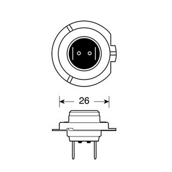 H7 BLU-XE 12V/100W 57mm 4.500Κ-Lampa-L5818.7