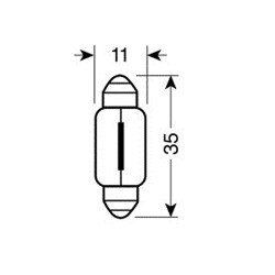 ΛΑΜΠΑΚΙΑ ΜΠΛΕ ΣΩΛΗΝΩΤΑ 12V/C5W 35mm-Lampa-5834.0-LM ΛΑΜΠΑΚΙΑ ΜΠΛΕ ΣΩΛΗΝΩΤΑ 12V/C5W 35mm-Lampa-5834.0-LM