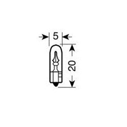 ΛΑΜΠΑΚΙΑ ΨΕΙΡΕΣ Τ5 12V/1.2W W2x4.6d-Lampa-5835.7-LM ΛΑΜΠΑΚΙΑ ΨΕΙΡΕΣ Τ5 12V/1.2W W2x4.6d-Lampa-5835.7-LM