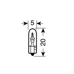 ΛΑΜΠΑΚΙΑ ΨΕΙΡΕΣ Τ5 12V/1.2W W2x4.6d-Lampa-5835.8-LM ΛΑΜΠΑΚΙΑ ΨΕΙΡΕΣ Τ5 12V/1.2W W2x4.6d-Lampa-5835.8-LM