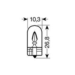 ΛΑΜΠΑΚΙΑ 12V/WB5W 5W W2.1x9.5d ΚΟΚΚΙΝΑ-Lampa-5836.3-LM ΛΑΜΠΑΚΙΑ 12V/WB5W 5W W2.1x9.5d ΚΟΚΚΙΝΑ-Lampa-5836.3-LM