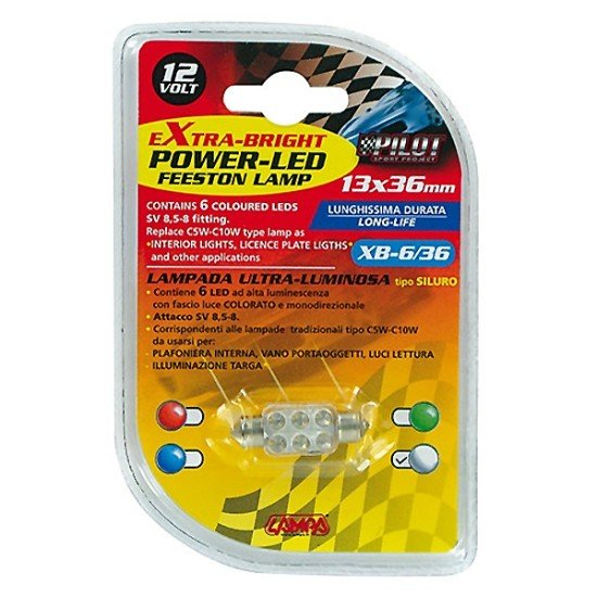 ΛΑΜΠΑΚΙ ΠΛΑΦΟΝΙΕΡΑΣ 6 LED 13x35mm-Lampa-L5842.9 ΛΑΜΠΑΚΙ ΠΛΑΦΟΝΙΕΡΑΣ 6 LED 13x35mm-Lampa-L5842.9