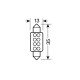 ΛΑΜΠΑΚΙ ΠΛΑΦΟΝΙΕΡΑΣ 8 LED 13x35mm ΜΠΛΕ-Lampa-L5843.2 ΛΑΜΠΑΚΙ ΠΛΑΦΟΝΙΕΡΑΣ 8 LED 13x35mm ΜΠΛΕ-Lampa-L5843.2