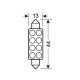 ΛΑΜΠΑΚΙ ΠΛΑΦΟΝΙΕΡΑΣ 8 LED 13x44mm ΜΠΛΕ-Lampa-L5843.7 ΛΑΜΠΑΚΙ ΠΛΑΦΟΝΙΕΡΑΣ 8 LED 13x44mm ΜΠΛΕ-Lampa-L5843.7