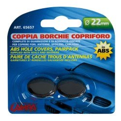 ΤΑΠΕΣ ΚΕΡΑΙΑΣ ΜΑΥΡΕΣ 22 mm 2 ΤΕΜ.-Lampa-L6565.7 ΤΑΠΕΣ ΚΕΡΑΙΑΣ ΜΑΥΡΕΣ 22 mm 2 ΤΕΜ.-Lampa-L6565.7