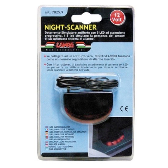 ΦΩΣ 5 LED SCANNER 12V-Lampa-L7025.9 ΦΩΣ 5 LED SCANNER 12V-Lampa-L7025.9