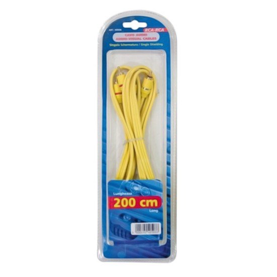 ΚΑΛΩΔΙΟ RCA-RCA 200CM-Lampa-L4050.8 ΚΑΛΩΔΙΟ RCA-RCA 200CM-Lampa-L4050.8