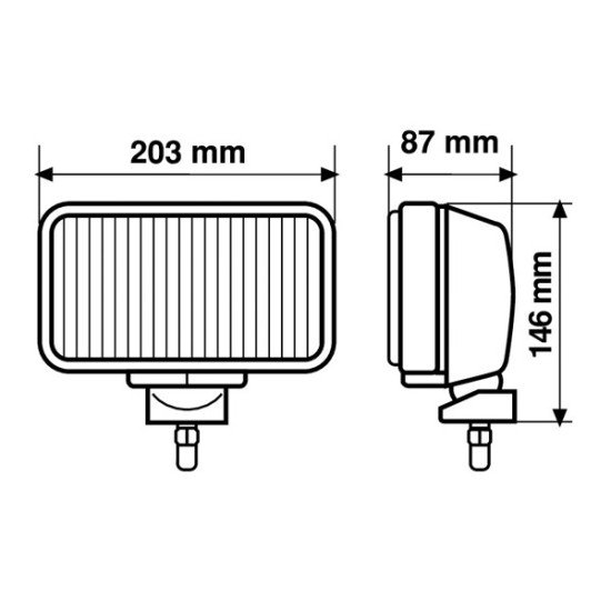 ΠΡΟΒΟΛΕΑΣ MAXTEL 12/24V H3 130W-Lampa-L7221.0 ΠΡΟΒΟΛΕΑΣ MAXTEL 12/24V H3 130W-Lampa-L7221.0