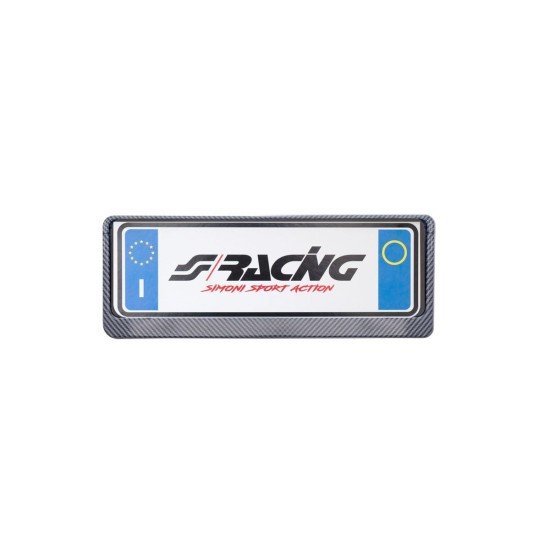 ΠΛΑΙΣΙΟ ΠΙΝΑΚΙΔΑΣ CARBON LOOK ΕΜΠΡΟΣ SIMONI RACING 37 x 13 cm - 1 TEM.-Simoni Racing-SRPTX/ACL ΠΛΑΙΣΙΟ ΠΙΝΑΚΙΔΑΣ CARBON LOOK ΕΜΠΡΟΣ SIMONI RACING 37 x 13 cm - 1 TEM.-Simoni Racing-SRPTX/ACL