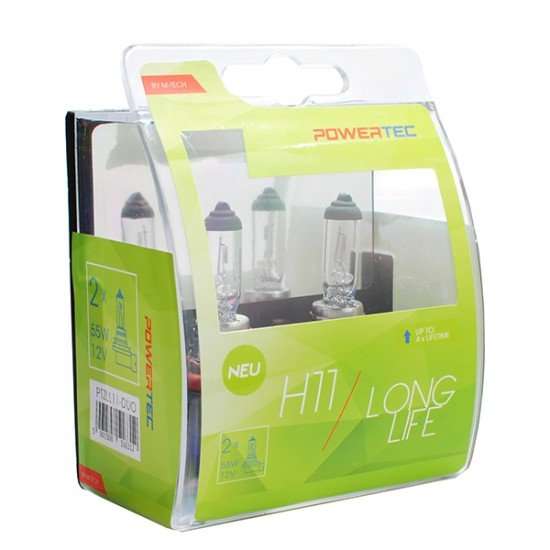 H11 12V 55W 3.150K PGJ19-1 POWERTEC LONG LIFE ΑΛΟΓΟΝΟΥ 2ΤΕΜ.-M-Tech-PTZLL11-DUO/MT H11 12V 55W 3.150K PGJ19-1 POWERTEC LONG LIFE ΑΛΟΓΟΝΟΥ 2ΤΕΜ.-M-Tech-PTZLL11-DUO/MT