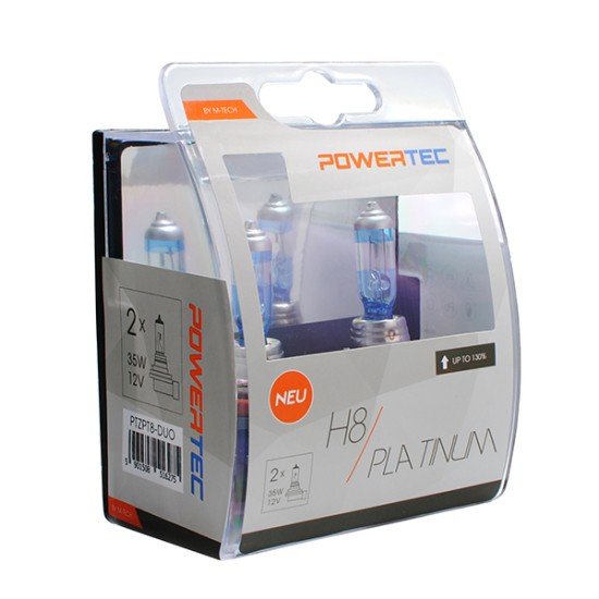 H8 12V 35W 3.250K +130% PGJ19-1 POWERTECK PLATINUM 2ΤΕΜ. M-TECH-M-Tech-PTZPT8-DUO/MT H8 12V 35W 3.250K +130% PGJ19-1 POWERTECK PLATINUM 2ΤΕΜ. M-TECH-M-Tech-PTZPT8-DUO/MT