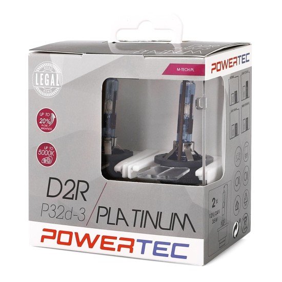D2R 12V 35W P32d-3 5.000K POWERTEC PLATINUM 2ΤΕΜ. M-TECH-M-Tech-PTZPTD2R-DUO/MT D2R 12V 35W P32d-3 5.000K POWERTEC PLATINUM 2ΤΕΜ. M-TECH-M-Tech-PTZPTD2R-DUO/MT