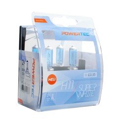 H11 12V 55W 3.450K PGJ19-2 POWERTECK SUPERWHITE 2ΤΕΜ.-M-Tech-PTZSW11-DUO/MT H11 12V 55W 3.450K PGJ19-2 POWERTECK SUPERWHITE 2ΤΕΜ.-M-Tech-PTZSW11-DUO/MT