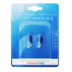 W5W 12V 5W W2,1x9,5d (ΚΑΡΦΩΤΟ ΑΚΑΛΥΚΟ)  POWERTEC XENON BLUE 2ΤΕΜ.-M-Tech-PTZXB12-02B/MT W5W 12V 5W W2,1x9,5d (ΚΑΡΦΩΤΟ ΑΚΑΛΥΚΟ)  POWERTEC XENON BLUE 2ΤΕΜ.-M-Tech-PTZXB12-02B/MT