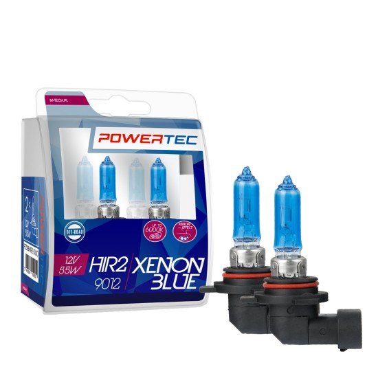 ΛΑΜΠΕΣ HIR2 9012 55W 12V  (up to 6.000k) POWERTEC XENON BLUE  mTECH - 2 Τεμ.-M-Tech-PTZXBHIR2-DUO/MT ΛΑΜΠΕΣ HIR2 9012 55W 12V  (up to 6.000k) POWERTEC XENON BLUE  mTECH - 2 Τεμ.-M-Tech-PTZXBHIR2-DUO/MT