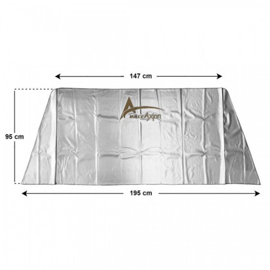 Εξωτερική Ηλιοπροστασία Large Μ195-147 Χ Υ95 cm για το Παρμπρίζ από Ύφασμα 3 Στρώσεων και Ρινίσματα Αλουμινίου σε ασημί χρώμα με logo και άκαυστη επένδυση Race Axion - 1 τεμάχιο -Race Axion-RA-ΗΛ26871-RX Εξωτερική Ηλιοπροστασία Large Μ195-147 Χ Υ95 cm για το Παρμπρίζ από Ύφασμα 3 Στρώσεων και Ρινίσματα Αλουμινίου σε ασημί χρώμα με logo και άκαυστη επένδυση Race Axion - 1 τεμάχιο -Race Axion-RA-ΗΛ26871-RX
