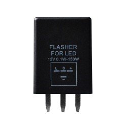 LED FLASHER (ΦΛΑΣΙΕΡΑ) 12V 0,1-150W 4 ΕΠΑΦΩΝ (L+-)  mTECH - 1 Τεμ.-M-Tech-RE104/MT LED FLASHER (ΦΛΑΣΙΕΡΑ) 12V 0,1-150W 4 ΕΠΑΦΩΝ (L+-)  mTECH - 1 Τεμ.-M-Tech-RE104/MT