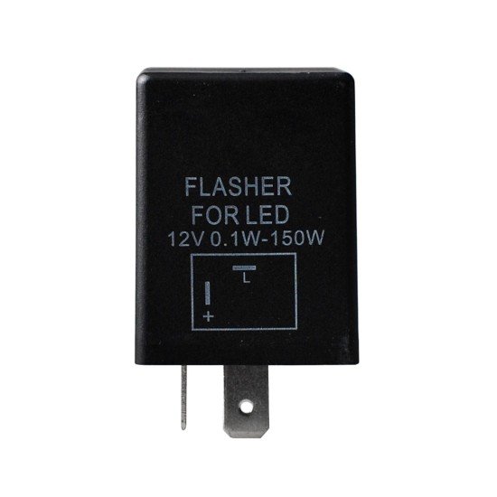 LED FLASHER (ΦΛΑΣΙΕΡΑ) 12V 0,1-150W 2 ΕΠΑΦΩΝ (L+-)  mTECH - 1 Τεμ.-M-Tech-RE105/MT LED FLASHER (ΦΛΑΣΙΕΡΑ) 12V 0,1-150W 2 ΕΠΑΦΩΝ (L+-)  mTECH - 1 Τεμ.-M-Tech-RE105/MT