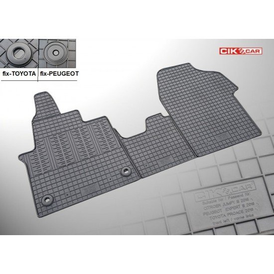 ΜΑΡΚΕ ΠΑΤΑΚΙΑ ΣΕ ΣΚΑΦΗ ΛΑΣΤΙΧΟ ΓΙΑ CITROEN JUMPY 2016+ / PEUGEOT EXPERT 2016+ / TOYOTA PROACE 2016+ (2Η ΣΕΙΡΑ ΚΑΘΙΣΜΑΤΩΝ) ΣΕ ΜΑΥΡΟ ΧΡΩΜΑ ΧΩΡΙΣ ΚΟΥΜΠΩΜΑΤΑ CIK - 2 ΤΕΜ.-Cik-RM.CI.0020/CK ΜΑΡΚΕ ΠΑΤΑΚΙΑ ΣΕ ΣΚΑΦΗ ΛΑΣΤΙΧΟ ΓΙΑ CITROEN JUMPY 2016+ / PEUGEOT EXPERT 2016+ / TOYOTA PROACE 2016+ (2Η ΣΕΙΡΑ ΚΑΘΙΣΜΑΤΩΝ) ΣΕ ΜΑΥΡΟ ΧΡΩΜΑ ΧΩΡΙΣ ΚΟΥΜΠΩΜΑΤΑ CIK - 2 ΤΕΜ.-Cik-RM.CI.0020/CK