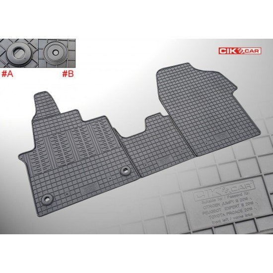 ΜΑΡΚΕ ΠΑΤΑΚΙΑ ΣΕ ΣΚΑΦΗ ΛΑΣΤΙΧΟ ΓΙΑ CITROEN JUMPY 2016+ / PEUGEOT EXPERT 2016+ / TOYOTA PROACE 2016+ (2Η ΣΕΙΡΑ ΚΑΘΙΣΜΑΤΩΝ) ΣΕ ΜΑΥΡΟ ΧΡΩΜΑ ΧΩΡΙΣ ΚΟΥΜΠΩΜΑΤΑ CIK - 2 ΤΕΜ.-Cik-RM.CI.0020/CK ΜΑΡΚΕ ΠΑΤΑΚΙΑ ΣΕ ΣΚΑΦΗ ΛΑΣΤΙΧΟ ΓΙΑ CITROEN JUMPY 2016+ / PEUGEOT EXPERT 2016+ / TOYOTA PROACE 2016+ (2Η ΣΕΙΡΑ ΚΑΘΙΣΜΑΤΩΝ) ΣΕ ΜΑΥΡΟ ΧΡΩΜΑ ΧΩΡΙΣ ΚΟΥΜΠΩΜΑΤΑ CIK - 2 ΤΕΜ.-Cik-RM.CI.0020/CK