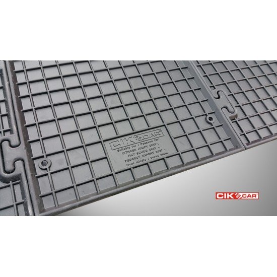 ΜΑΡΚΕ ΠΑΤΑΚΙΑ ΣΕ ΣΚΑΦΗ ΛΑΣΤΙΧΟ ΓΙΑ PEUGEOT EXPERT 2006-2016 / CITROEN JUMPY 2006-2016 / FIAT SCUDO 2006-2016 / TOYOTA PROACE 2013-2016 ΣΕ ΜΑΥΡΟ ΧΡΩΜΑ ΜΕ ΚΟΥΜΠΩΜΑΤΑ CIK - 3 ΤΕΜ.-Cik-RM.PE.0005/CK ΜΑΡΚΕ ΠΑΤΑΚΙΑ ΣΕ ΣΚΑΦΗ ΛΑΣΤΙΧΟ ΓΙΑ PEUGEOT EXPERT 2006-2016 / CITROEN JUMPY 2006-2016 / FIAT SCUDO 2006-2016 / TOYOTA PROACE 2013-2016 ΣΕ ΜΑΥΡΟ ΧΡΩΜΑ ΜΕ ΚΟΥΜΠΩΜΑΤΑ CIK - 3 ΤΕΜ.-Cik-RM.PE.0005/CK
