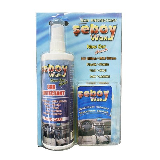 Γυαλιστικό Γαλάκτωμα Σπρέι Seboy Wax για Ταμπλό και Επιφάνειες από Πλαστικό, Βινύλ, Δέρμα, Λάστιχο με Σφουγγάρι Εφαρμογής 300 ml - 1 τεμ.-Americat-SE-30207 Γυαλιστικό Γαλάκτωμα Σπρέι Seboy Wax για Ταμπλό και Επιφάνειες από Πλαστικό, Βινύλ, Δέρμα, Λάστιχο με Σφουγγάρι Εφαρμογής 300 ml - 1 τεμ.-Americat-SE-30207