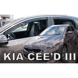 ΑΝΕΜΟΘΡΑΥΣΤΕΣ ΓΙΑ KIA CEED 5D HTB 2017+   ΣΕΤ ΑΥΤΟΚΙΝΗΤΟΥ ΑΠΟ ΕΥΚΑΜΠΤΟ ΦΙΜΕ ΠΛΑΣΤΙΚΟ HEKO - 4 ΤΕΜ.-Heko-ΑΝΕΜ.SET20183