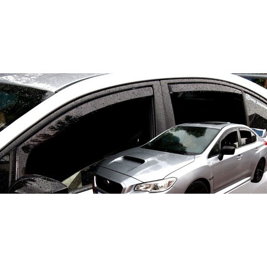 ΑΝΕΜΟΘΡΑΥΣΤΕΣ ΓΙΑ KIA E-SOUL 5D 2019+  ΣΕΤ ΑΥΤΟΚΙΝΗΤΟΥ ΑΠΟ ΕΥΚΑΜΠΤΟ ΦΙΜΕ ΠΛΑΣΤΙΚΟ HEKO - 4 ΤΕΜ.-Heko-ΑΝΕΜ.SET20192