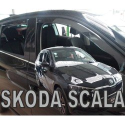 ΑΝΕΜΟΘΡΑΥΣΤΕΣ ΓΙΑ SKODA SCALA 5D 2019+ ΣΕΤ ΑΥΤΟΚΙΝΗΤΟΥ ΑΠΟ ΕΥΚΑΜΠΤΟ ΦΙΜΕ ΠΛΑΣΤΙΚΟ HEKO - 4 ΤΕΜ.-Heko-ΑΝΕΜ.SET28353
