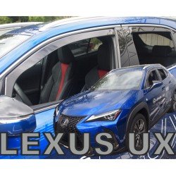 ΑΝΕΜΟΘΡΑΥΣΤΕΣ ΓΙΑ LEXUS UX 5D 2019+ ΣΕΤ ΑΥΤΟΚΙΝΗΤΟΥ ΑΠΟ ΕΥΚΑΜΠΤΟ ΦΙΜΕ ΠΛΑΣΤΙΚΟ HEKO - 4 ΤΕΜ.-Heko-ΑΝΕΜ.SET30031