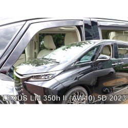 ΑΝΕΜΟΘΡΑΥΣΤΕΣ ΓΙΑ LEXUS LM 350H (AW10) 5D 2023+ ΣΕΤ ΑΥΤΟΚΙΝΗΤΟΥ ΑΠΟ ΕΥΚΑΜΠΤΟ ΦΙΜΕ ΠΛΑΣΤΙΚΟ HEKO - 4 ΤΕΜ.-Heko-ΑΝΕΜ.SET30043