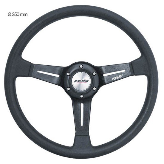 ΤΙΜΟΝΙ SLAG ΜΑΥΡΟ 350mm-Simoni Racing-SRSLAG