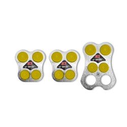 ΠΕΝΤΑΛ K1 ΑΛΟΥΜΙΝΙΟΥ ΧΡΩΜΙΟ/ΚΙΤΡΙΝΟ 3ΤΕΜ.-Simoni Racing-SR870PGX ΠΕΝΤΑΛ K1 ΑΛΟΥΜΙΝΙΟΥ ΧΡΩΜΙΟ/ΚΙΤΡΙΝΟ 3ΤΕΜ.-Simoni Racing-SR870PGX