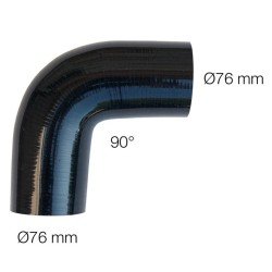 ΓΩΝΙΑ ΣΙΛΙΚΟΝΗΣ ΜΑΥΡΗ Φ76 90 ΜΟΙΡΕΣ-Simoni Racing-SR9016 ΓΩΝΙΑ ΣΙΛΙΚΟΝΗΣ ΜΑΥΡΗ Φ76 90 ΜΟΙΡΕΣ-Simoni Racing-SR9016