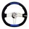 ΤΙΜΟΝΙ APOGEE - ΜΑΥΡΟ/ΜΠΛΕ ΛΕΙΟ ΔΕΡΜΑ 350mm-Simoni Racing-SRAPG350/PA ΤΙΜΟΝΙ APOGEE - ΜΑΥΡΟ/ΜΠΛΕ ΛΕΙΟ ΔΕΡΜΑ 350mm-Simoni Racing-SRAPG350/PA