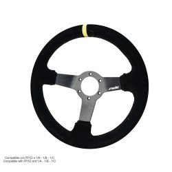ΤΙΜΟΝΙ ΤΡΙΑΚΤΙΝΟ 320 mm/ΠΑΧΟΣ 104 mm/BΑΘΟΣ 47 mm ΜΑΥΡΟ ΣΟΥΕΤ ΜΕ ΚΙΤΡΙΝΗ ΡΙΓΑ SIMONI RACING - 1 TEM.-Simoni Racing-CAR/320C ΤΙΜΟΝΙ ΤΡΙΑΚΤΙΝΟ 320 mm/ΠΑΧΟΣ 104 mm/BΑΘΟΣ 47 mm ΜΑΥΡΟ ΣΟΥΕΤ ΜΕ ΚΙΤΡΙΝΗ ΡΙΓΑ SIMONI RACING - 1 TEM.-Simoni Racing-CAR/320C
